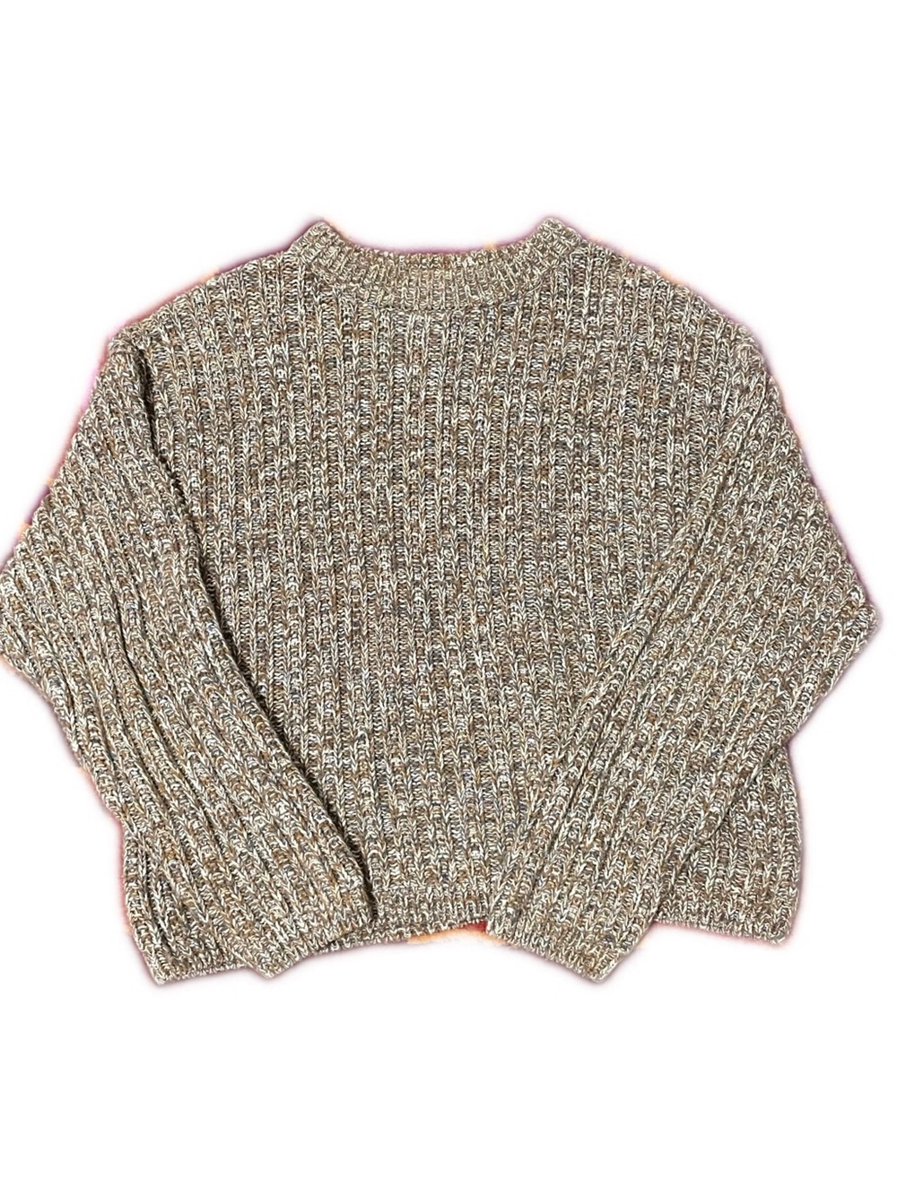 Universal Threads Goods Co. New Women’s Size Medium Brown Chunky Knit Sweater